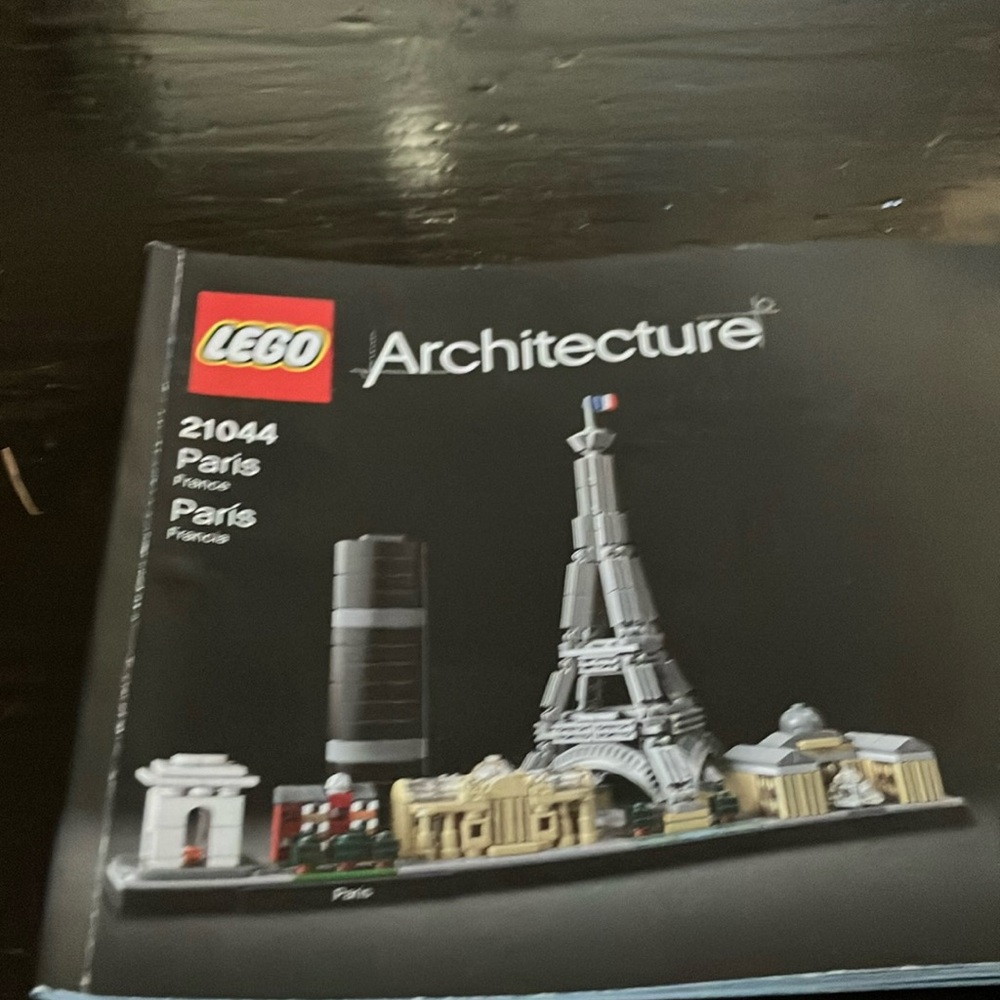 Lego Architecture 21044 Paris- Instructions Manual Booklet ONLY